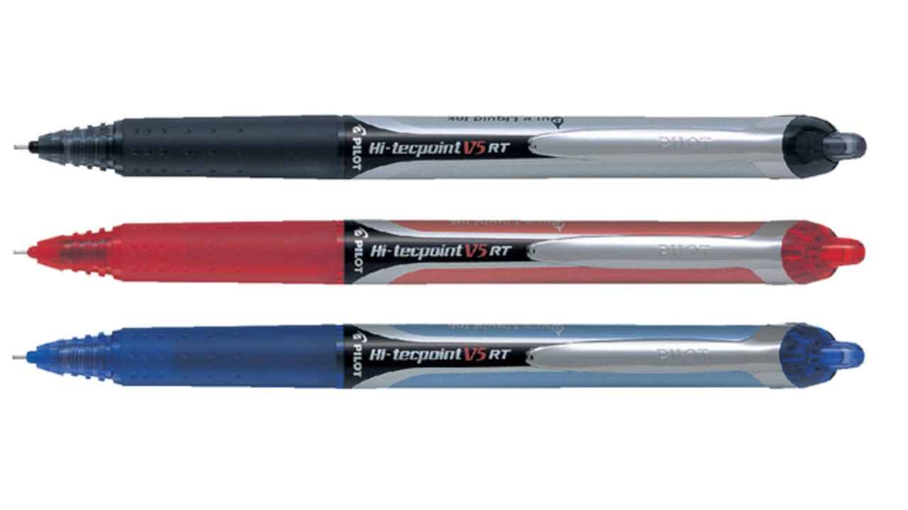 Rollerpen PILOT Hi-Tecpoint V5 RT fijn zwart
