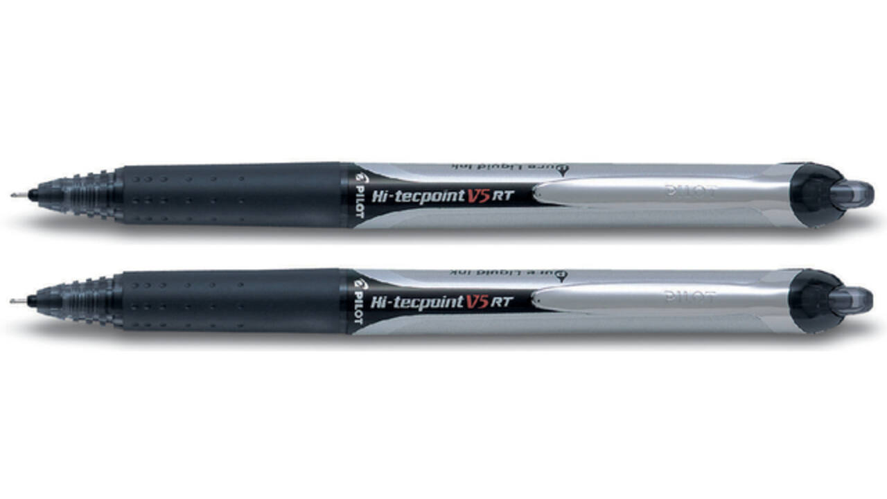 Rollerpen PILOT Hi-Tecpoint V5 RT fijn zwart