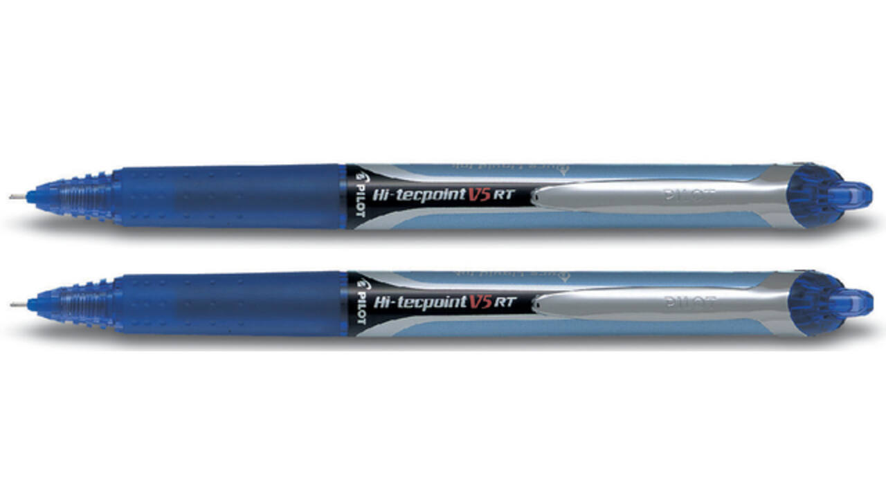 Rollerpen PILOT Hi-Tecpoint V5 RT fijn blauw