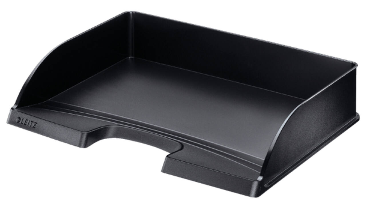 Brievenbak Leitz Plus A4 maxi dwars zwart