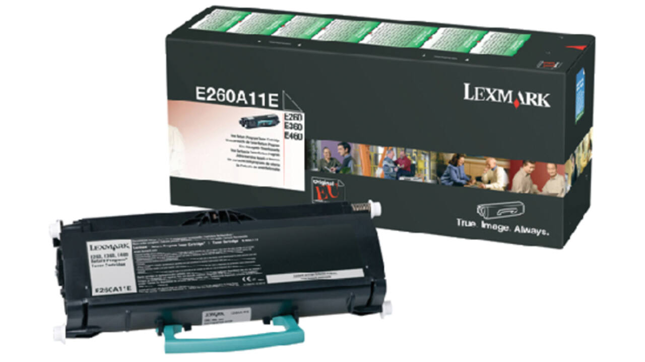 Tonercartridge Lexmark E260A11E prebate zwart