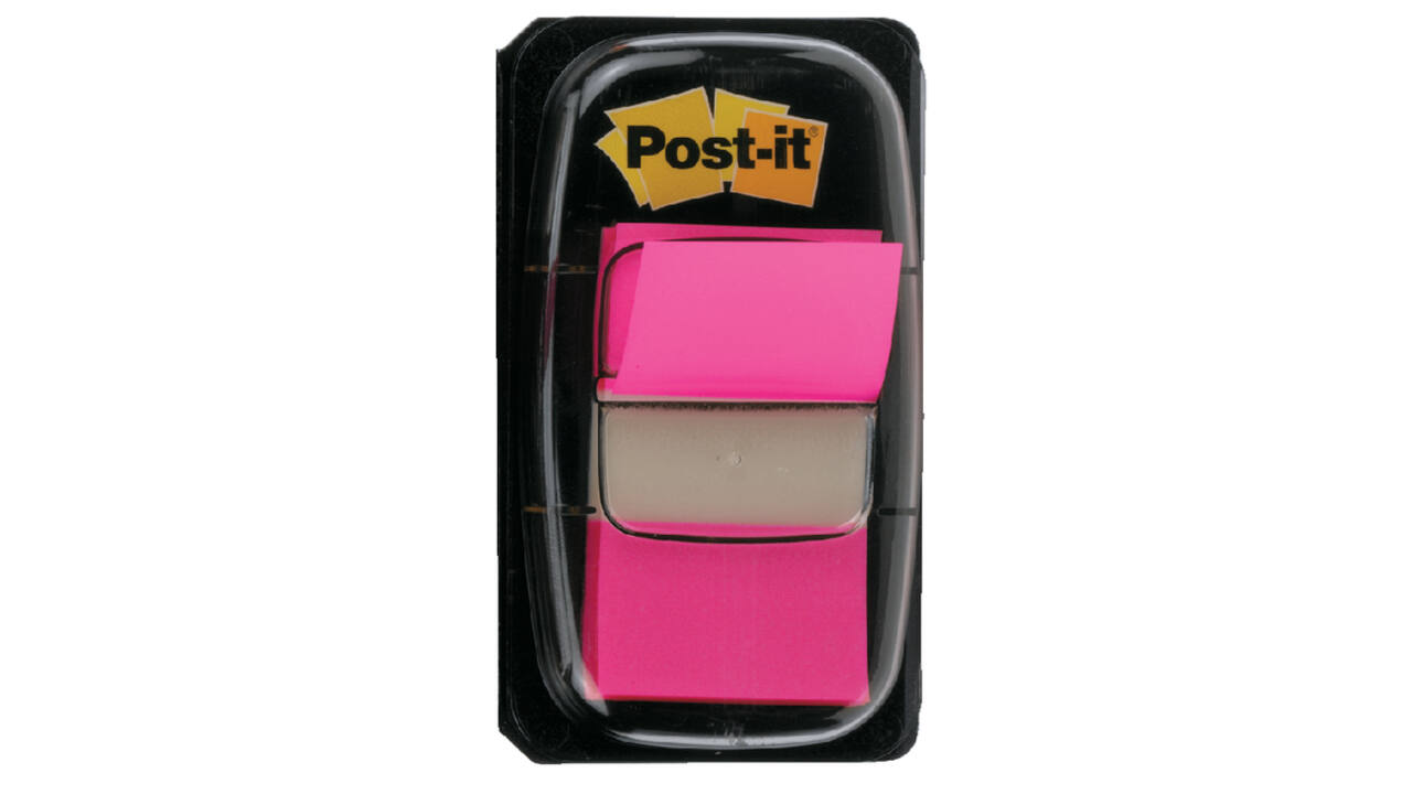 Indextabs Post-it 680 25.4x43.2mm felroze 50 tabs