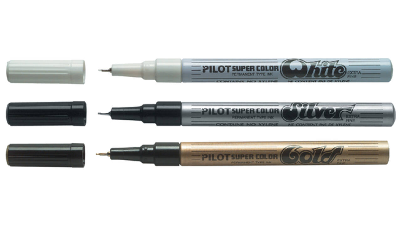 Fineliner PILOT Super Color extra fijn goud