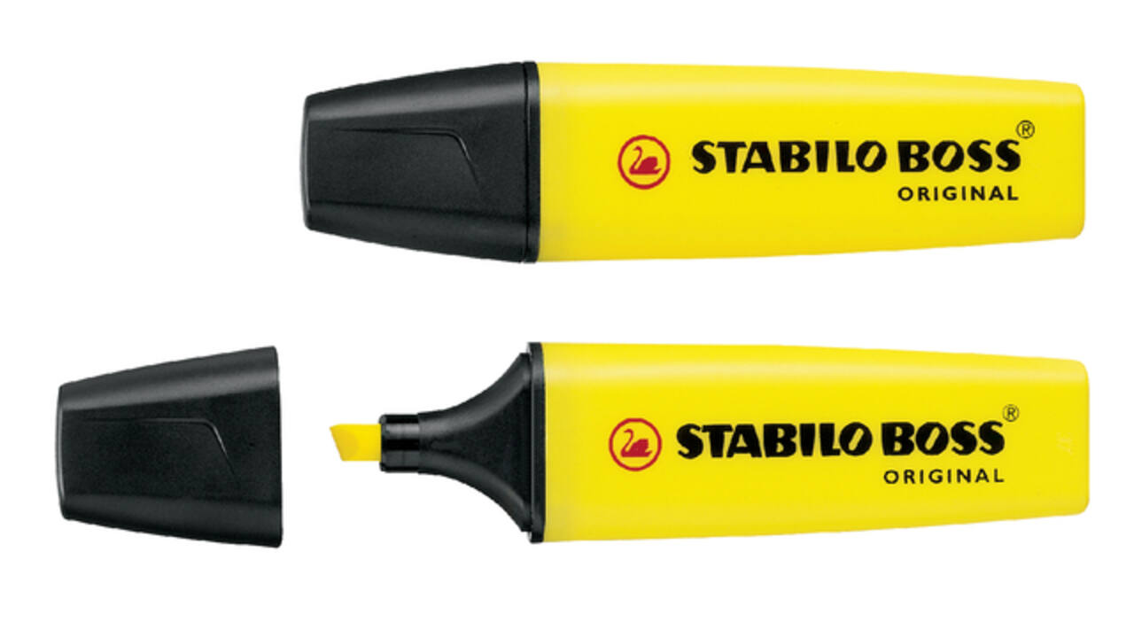 Markeerstift STABILO BOSS Original 70/24 geel
