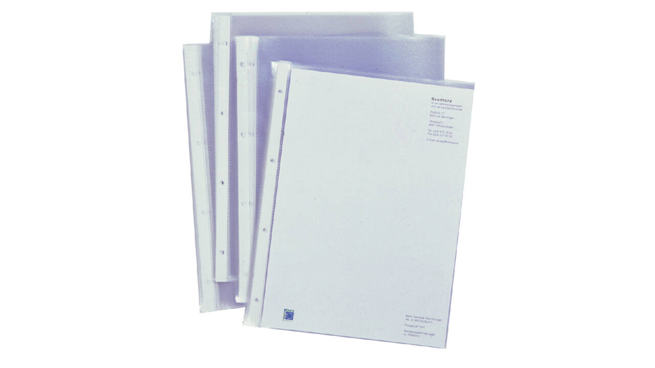Showtas Qbasic 4-gaats PP 0.05mm nerf 100 stuks