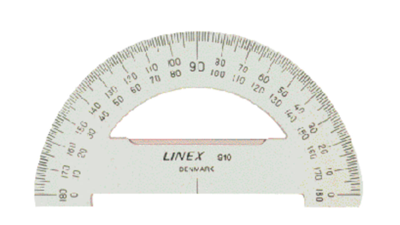 Gradenboog Linex 910 diameter 10cm 180graden transparant