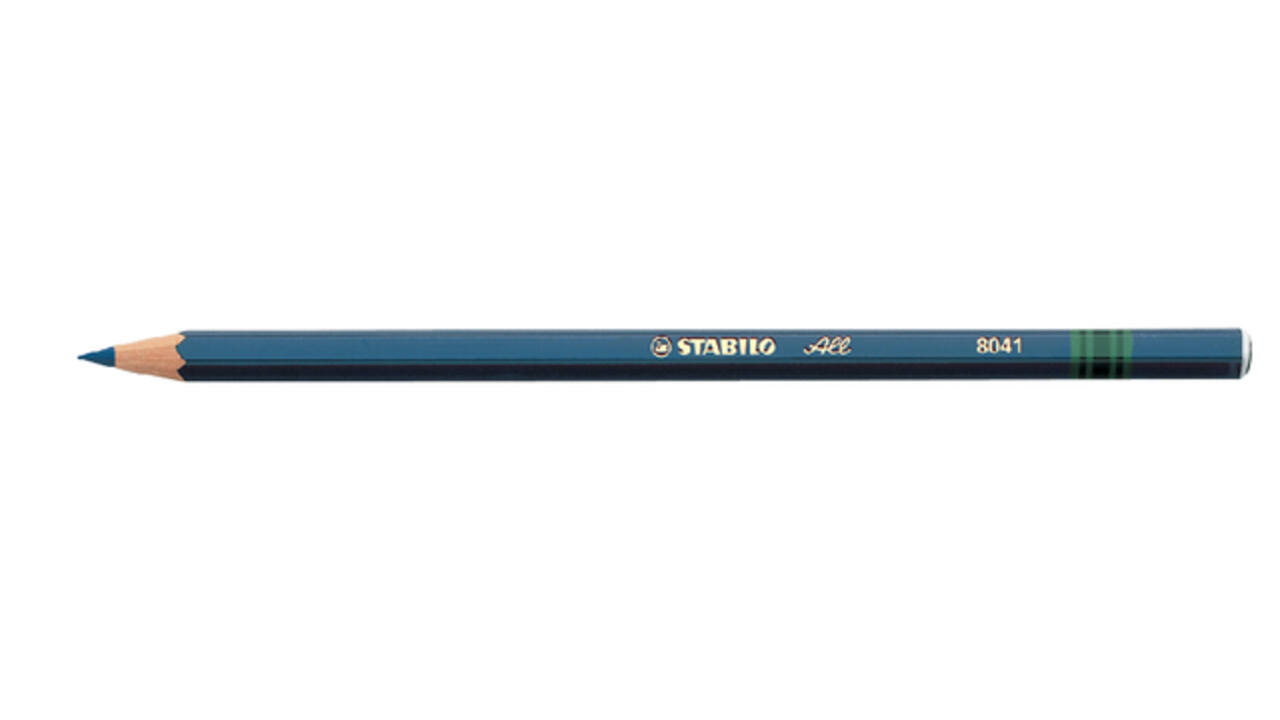Kleurpotloden STABILO All 8041 blauw