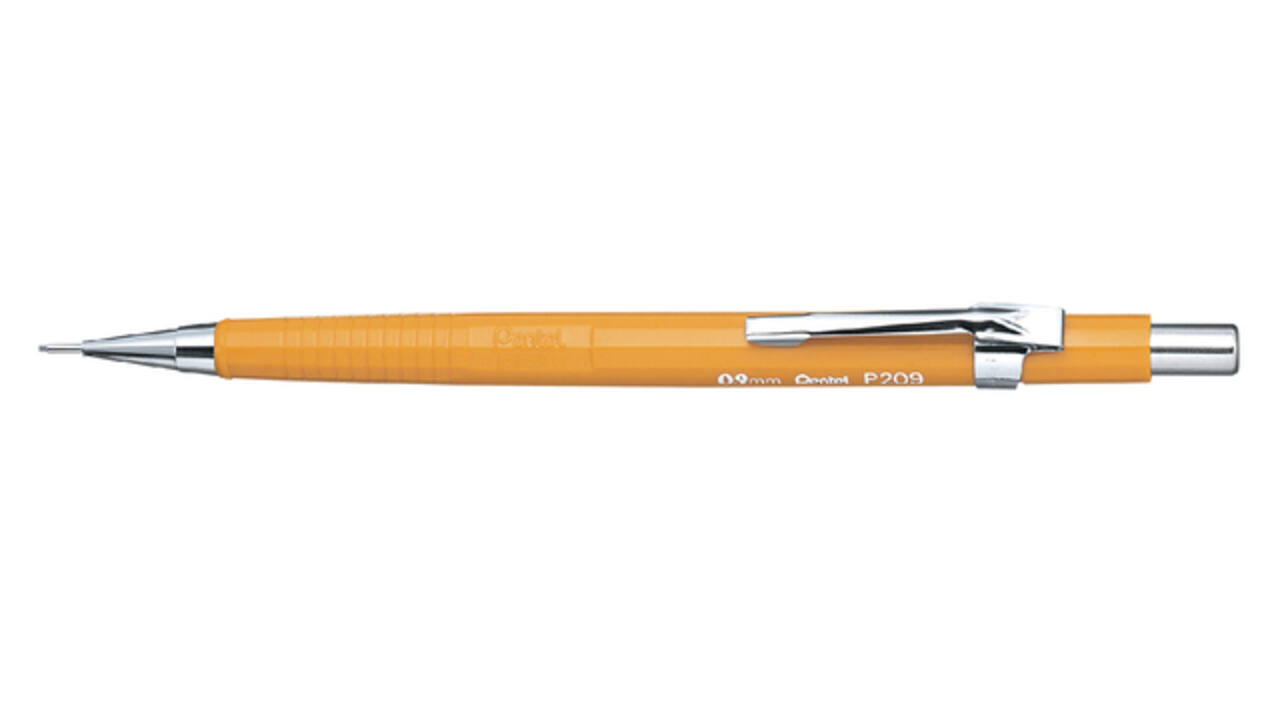 Vulpotlood Pentel P209 HB 0.9mm geel