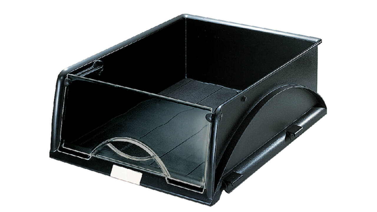 Brievenbak Leitz Sorty standaard A4 zwart