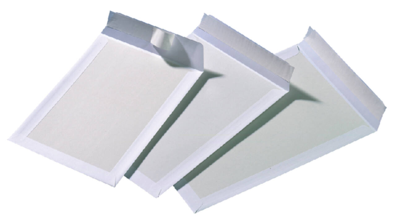 Envelop Quantore bordrug EA4 220x312mm zelfklevend wit 100 stuks