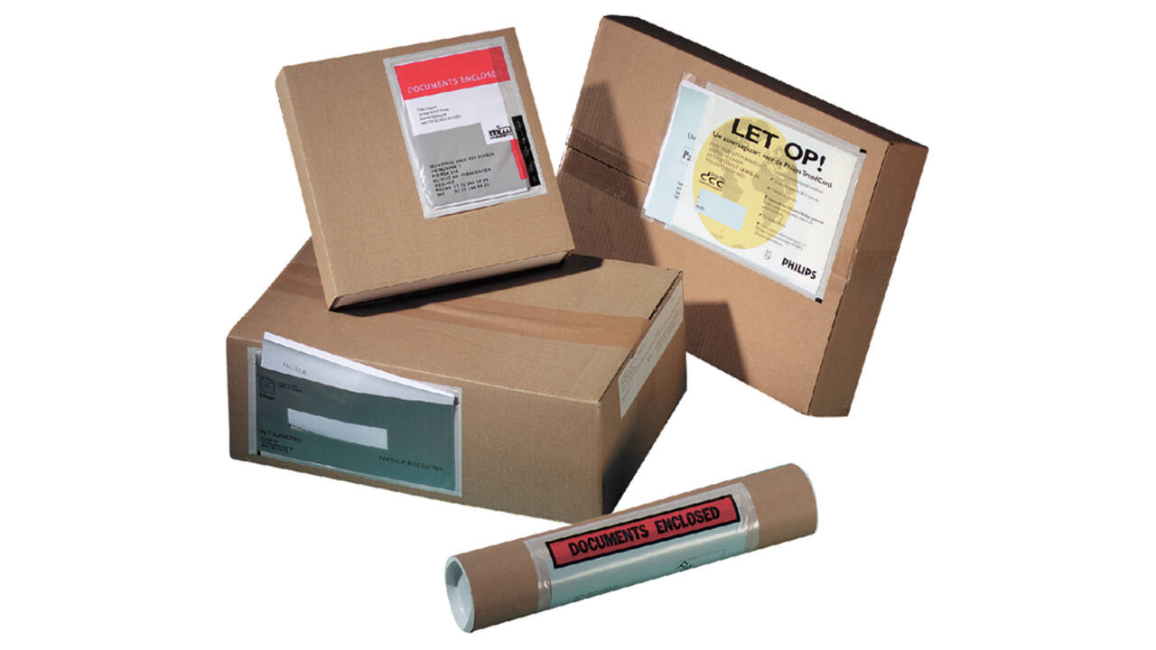 Paklijstenvelop IEZZY zelfklevend onbedrukt 225x165mm 250 stuks