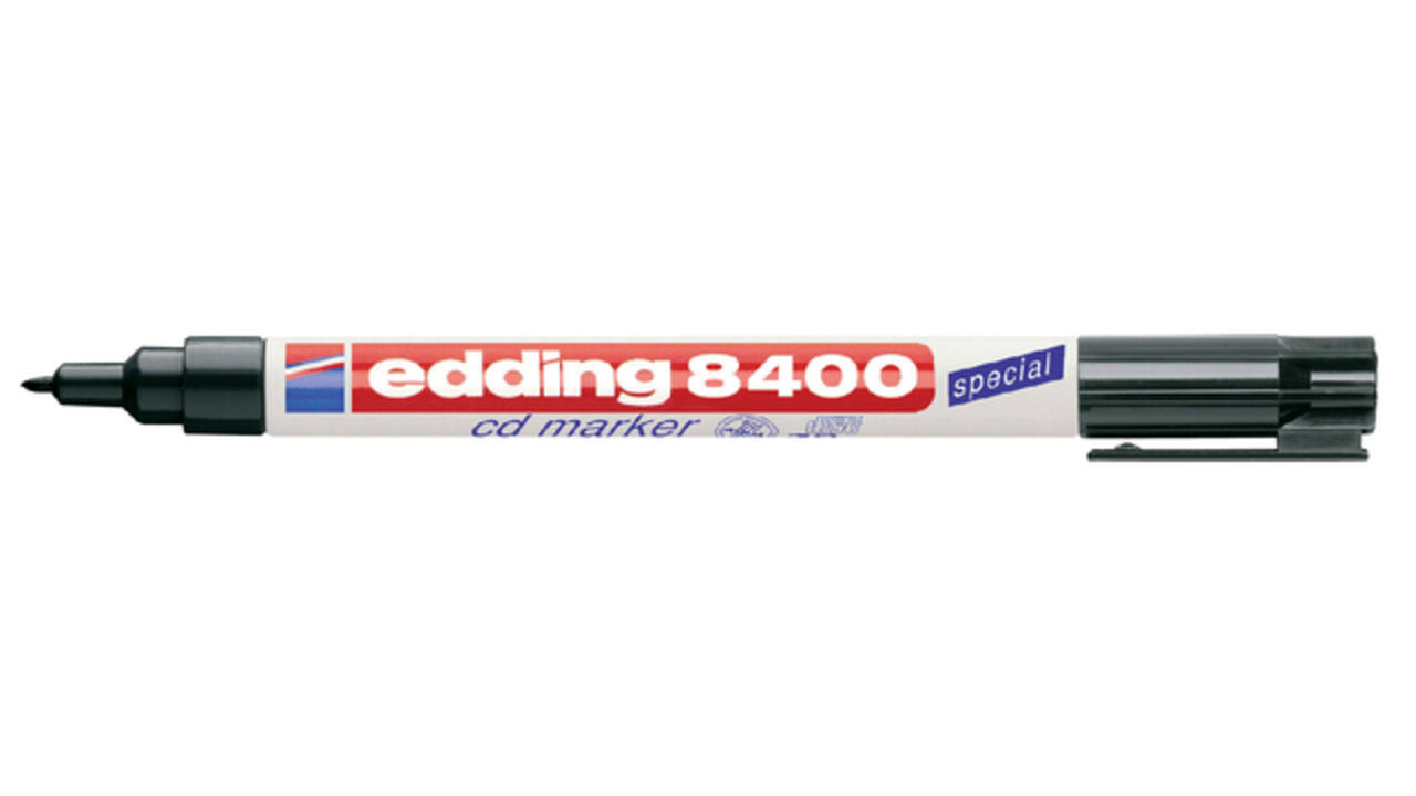 Cd marker edding 8400 rond 0.5-1.0mm assorti 4 stuks