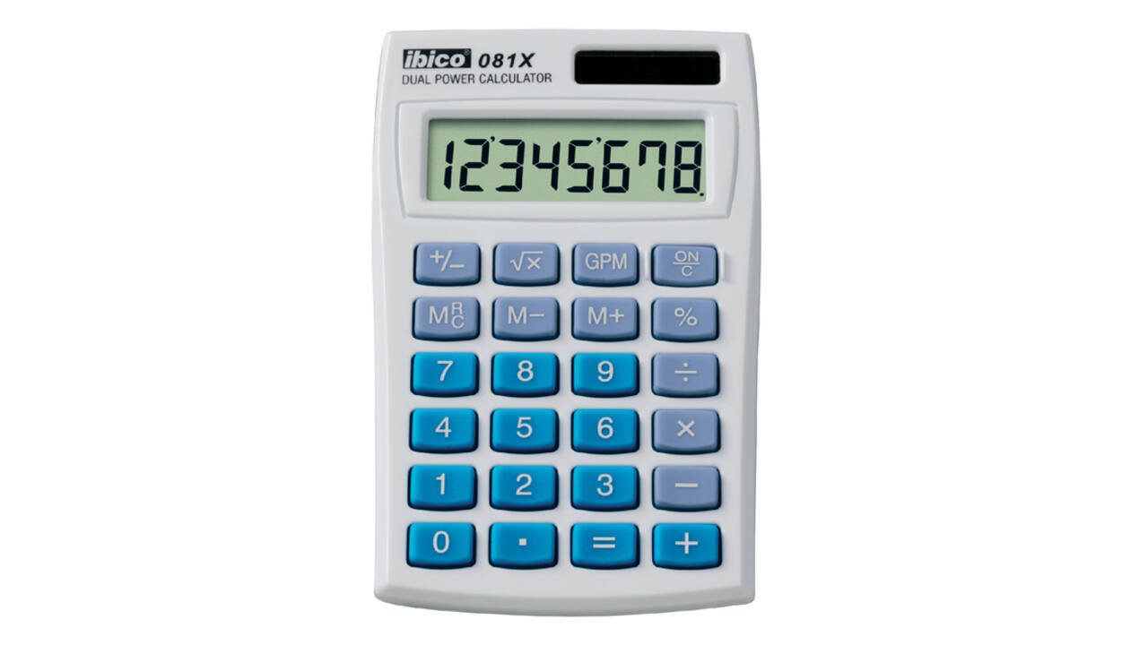 Rekenmachine Ibico 081X
