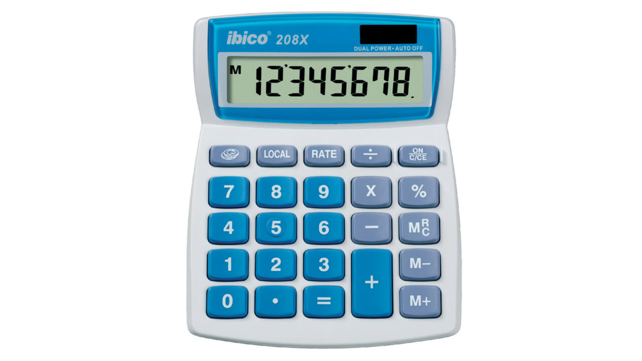 Rekenmachine Ibico 208X