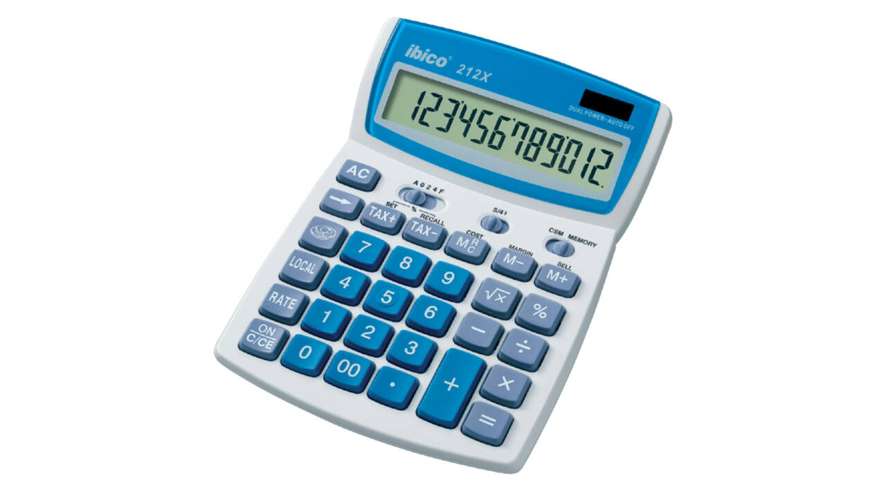 Rekenmachine Ibico 212X