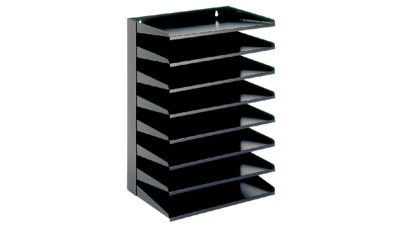 Sorteerrek Vepa Bins 8 delig zwart