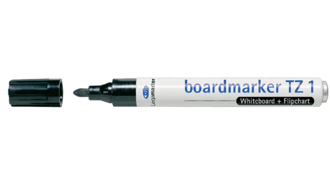 Whiteboardmarker Legamaster TZ 1 rond 1.5-3mm zwart