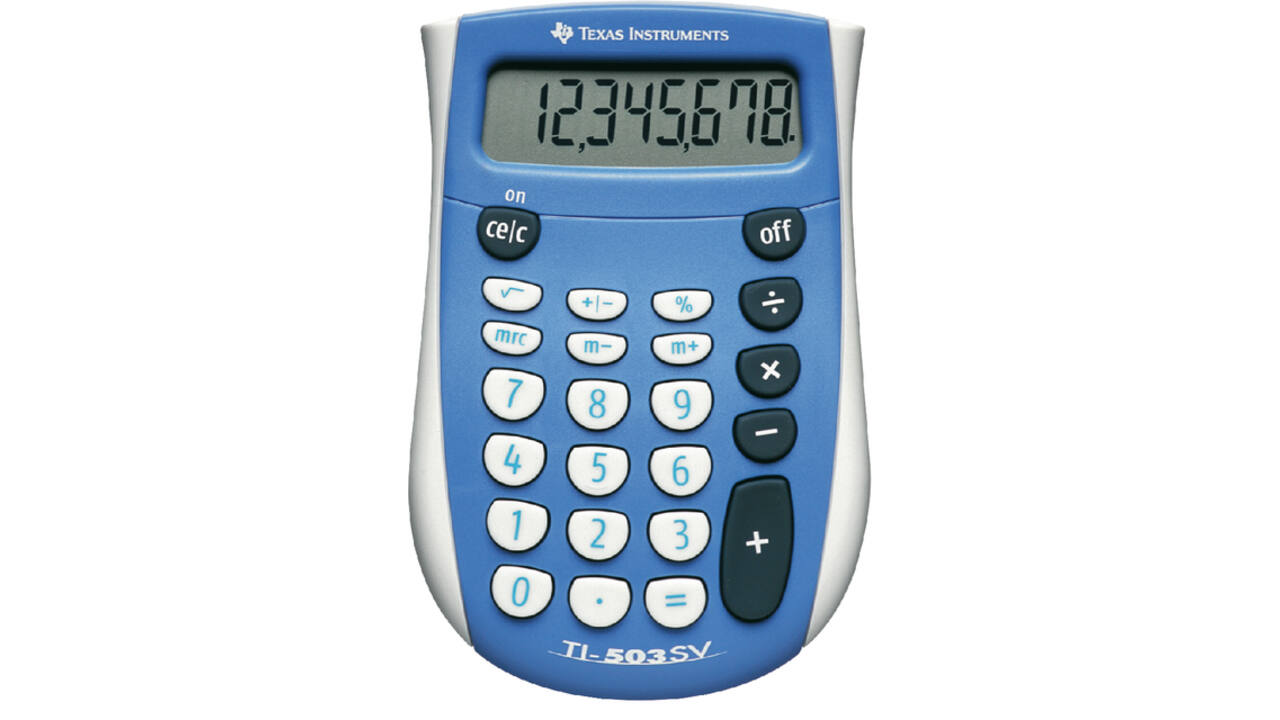 Rekenmachine TI-503 SV