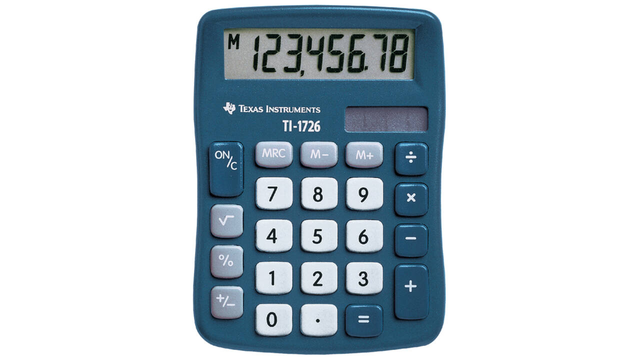 Rekenmachine TI-1726