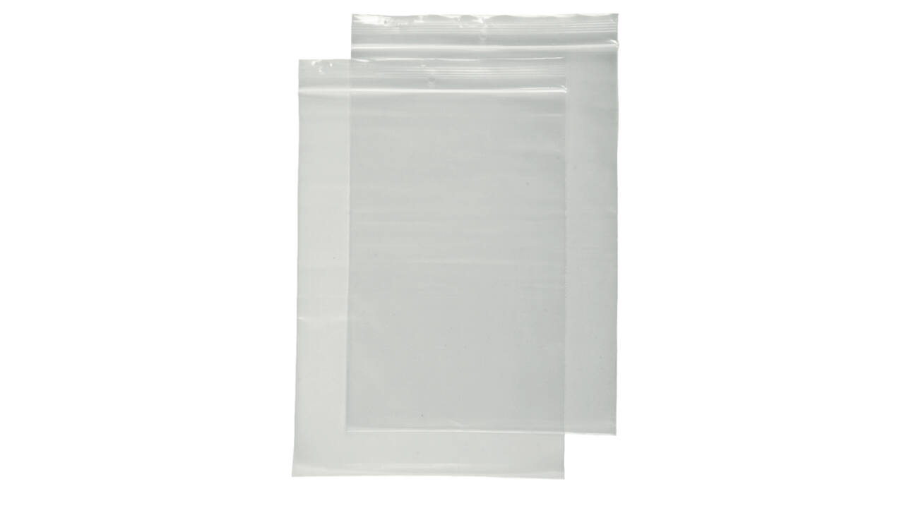 Verpakkingszak IEZZY grip 80x120mm 50mu hersluitbaar 25 stuks
