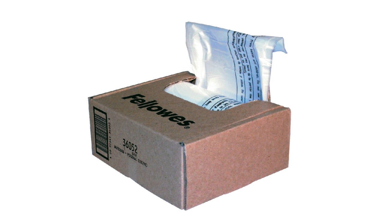 Papiervernietigerzak Fellowes 28 liter 100 stuks