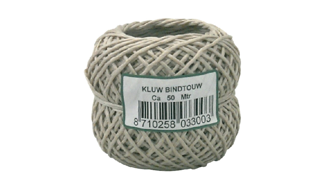 Henneptouw Muller 2-draads ca 50 meter