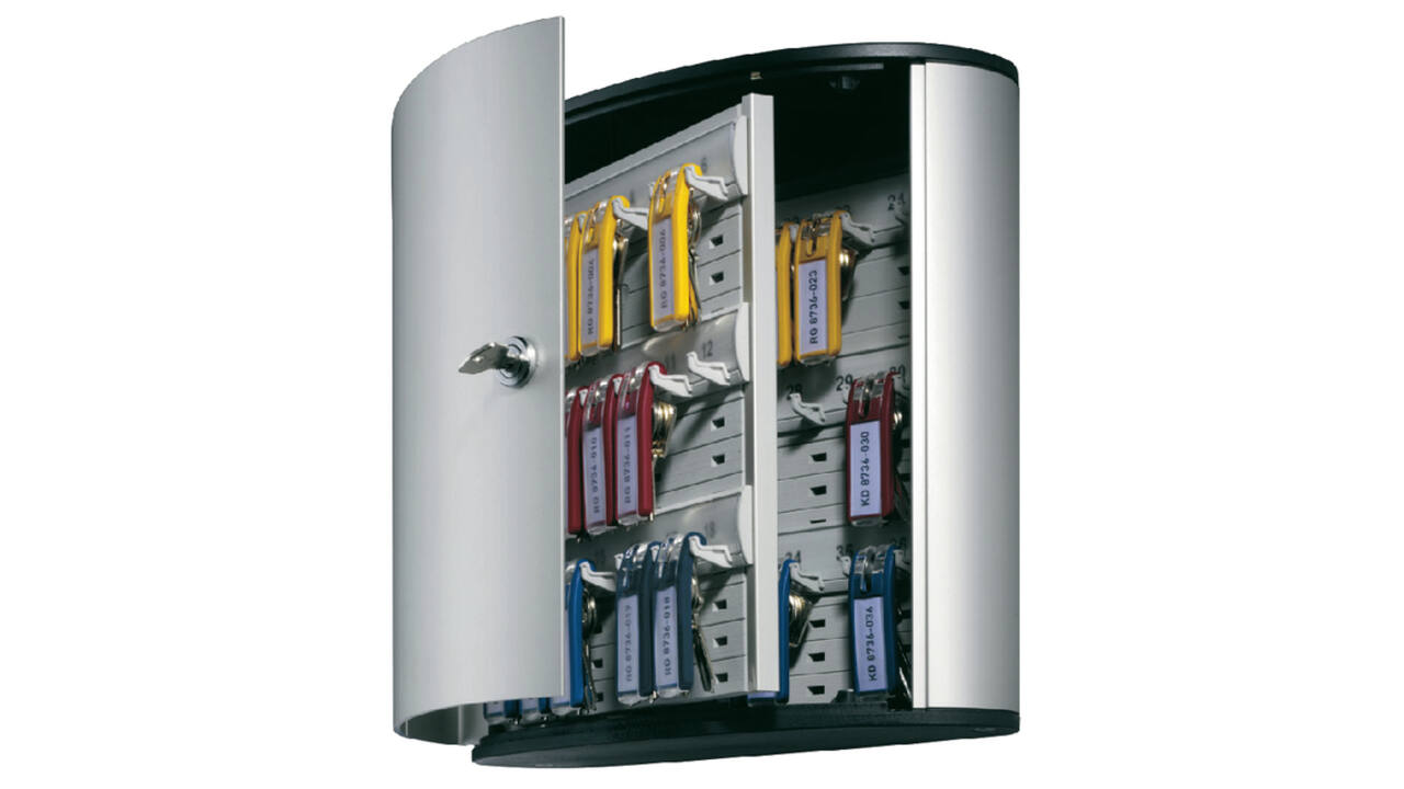 Sleutelkast Durable 36 haken 302x280x118mm
