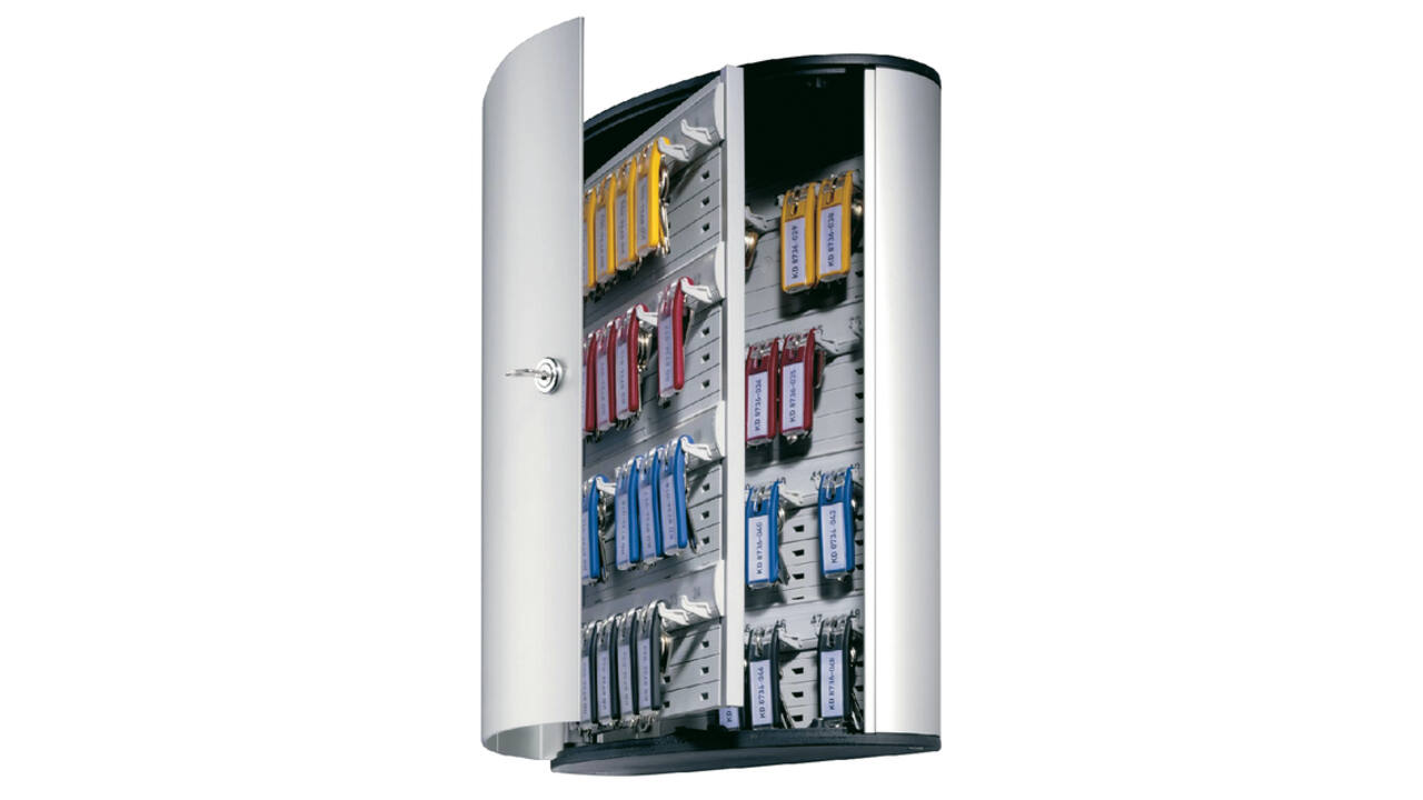 Sleutelkast Durable 54 haken 302x280x118mm