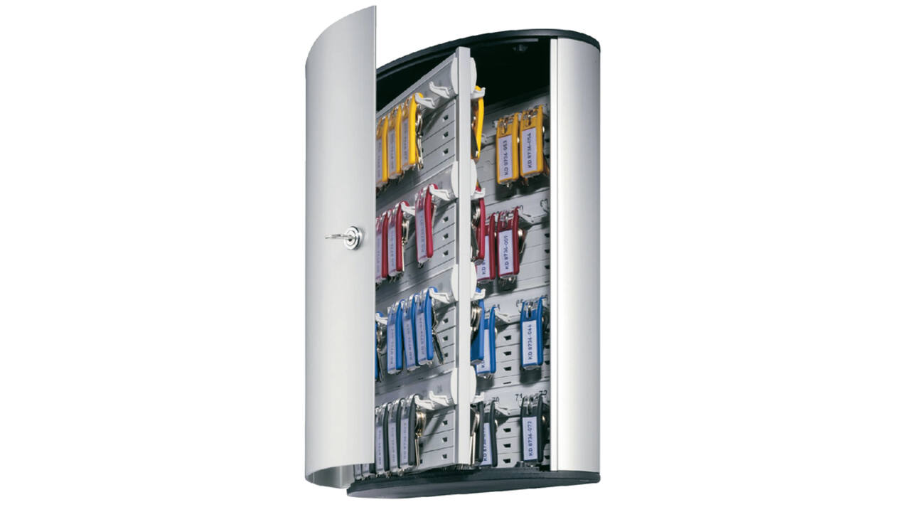 Sleutelkast Durable 72 haken 302x400x118mm