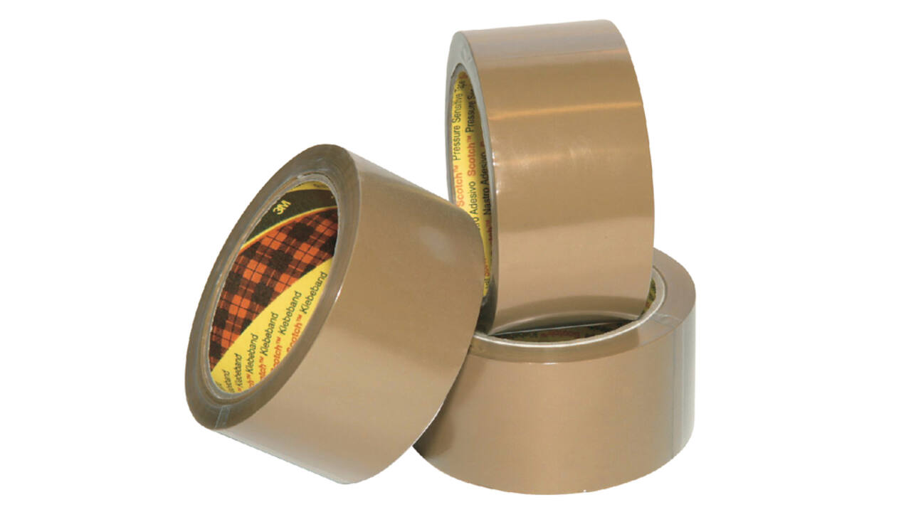 Verpakkingstape Scotch 3095 50mmx66m bruin