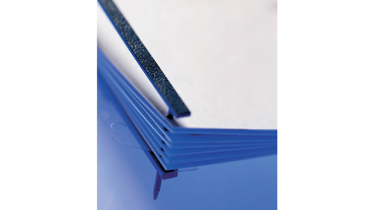 Velobindstrip GBC 4-pins zwart 25 stuks