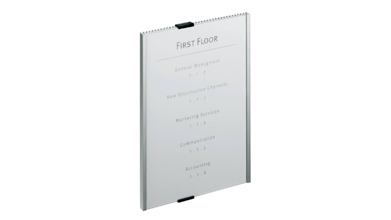 Deurbordje Durable 210x297mm