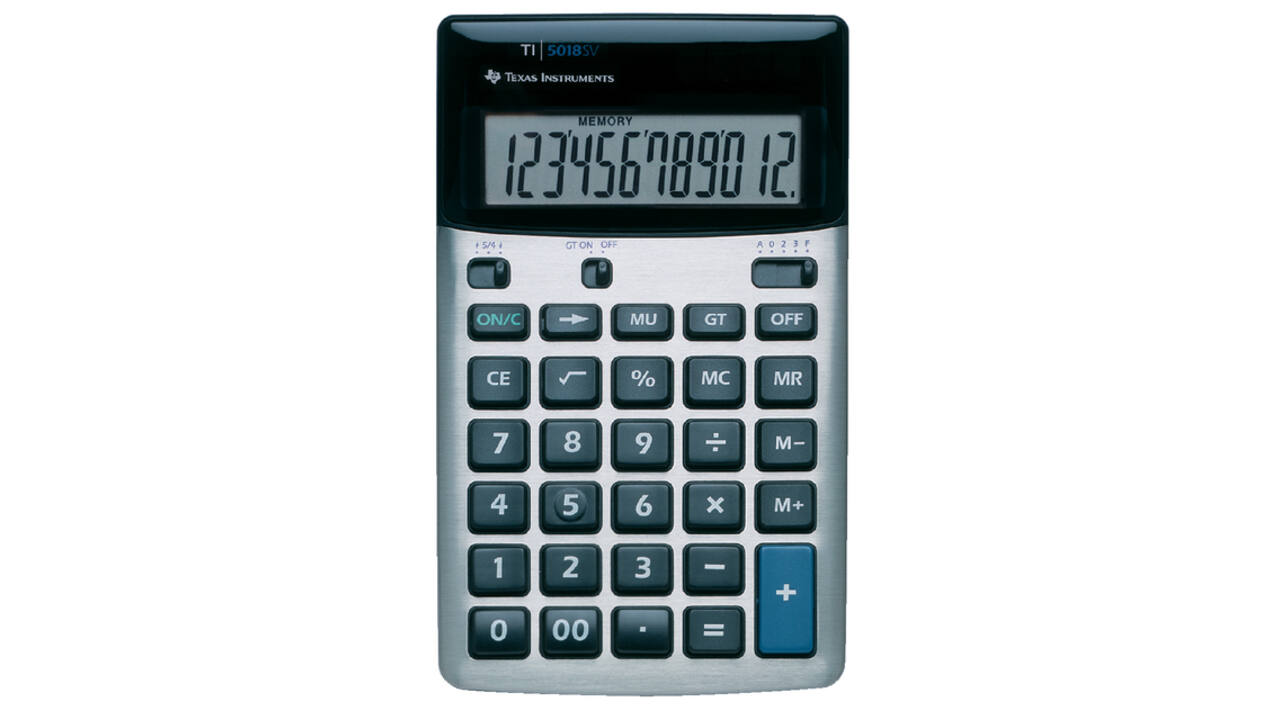 Rekenmachine TI-5018SV