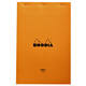 Schrijfblok Rhodia A4 lijn 80 vel 80gr geel