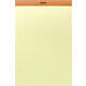 Schrijfblok Rhodia A4 lijn 80 vel 80gr geel