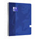 Spiraalblok Oxford Touch A4 lijn 140 pagina's 80gr blauw
