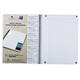 Spiraalblok Oxford Touch A5 lijn 140 pagina's 80gr blauw