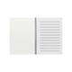 Collegeblok Oxford A4+ muziek 4-gaats 100 pagina's 80gr blauw