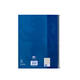 Collegeblok Oxford A4+ muziek 4-gaats 100 pagina's 80gr blauw