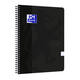 Spiraalblok Oxford Touch A4 ruit 5x5mm 140 pagina's 80gr zwart