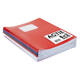 Schrift SOHO Basic A5 ruit 10x10mm 80 pagina's 60gr assorti 8+2 gratis