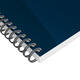 Spiraalblok Oxford Essentials A5 lijn 180 pagina's 80gr assorti