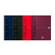 Collegeblok Oxford Office Essentials Europeanbook A4+ 4-gaats 120 pagina's assorti