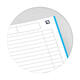 Collegeblok Oxford Office Essentials Europeanbook A4+ 4-gaats 120 pagina's assorti