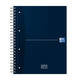 Collegeblok Oxford Office Essentials Europeanbook A4+ 4-gaats 120 pagina's assorti
