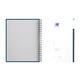 Collegeblok Oxford Office Essentials Europeanbook A4+ 4-gaats 120 pagina's assorti