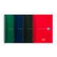 Adresboek Oxford Office Essentials A5 72vel dubbelspiraal assorti
