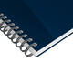Adresboek Oxford Office Essentials A5 72vel dubbelspiraal assorti