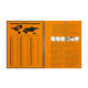 Spiraalblok Oxford International Notebook A4+ ruit 5mm