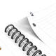 Spiraalblok Oxford International Notebook A4+ 160 pagina's lijn